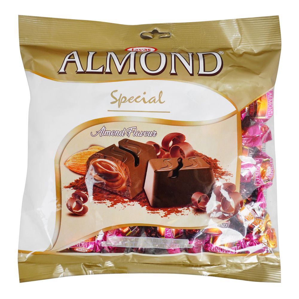 Tayas Almond Chocolate Bag, Chocolate Candy, 400g - Main Image