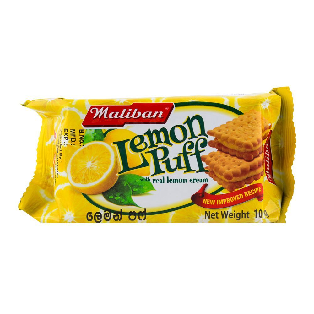 Maliban Lemon Puff 100gm - Main Image