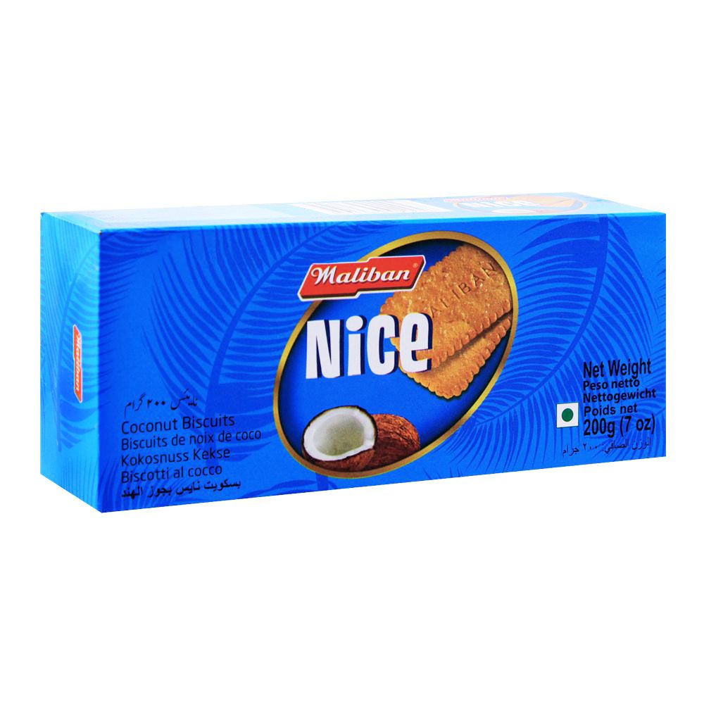 Maliban Nice Coconut Biscuit, 200g - Main Image