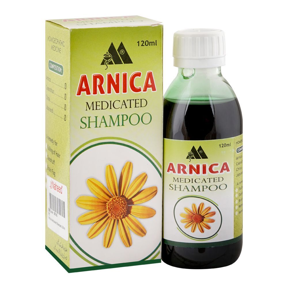 Arnica Medicated Shampoo, For Hair Fall & Dandruff, 100ml - Main Image