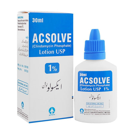 ATCO Laboratories Acsolve 1% Lotion, 30ml - Main Image