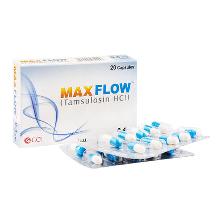 CCL Pharmaceuticals Max Flow Capsule, 0.4mg, 20-Pack - Main Image