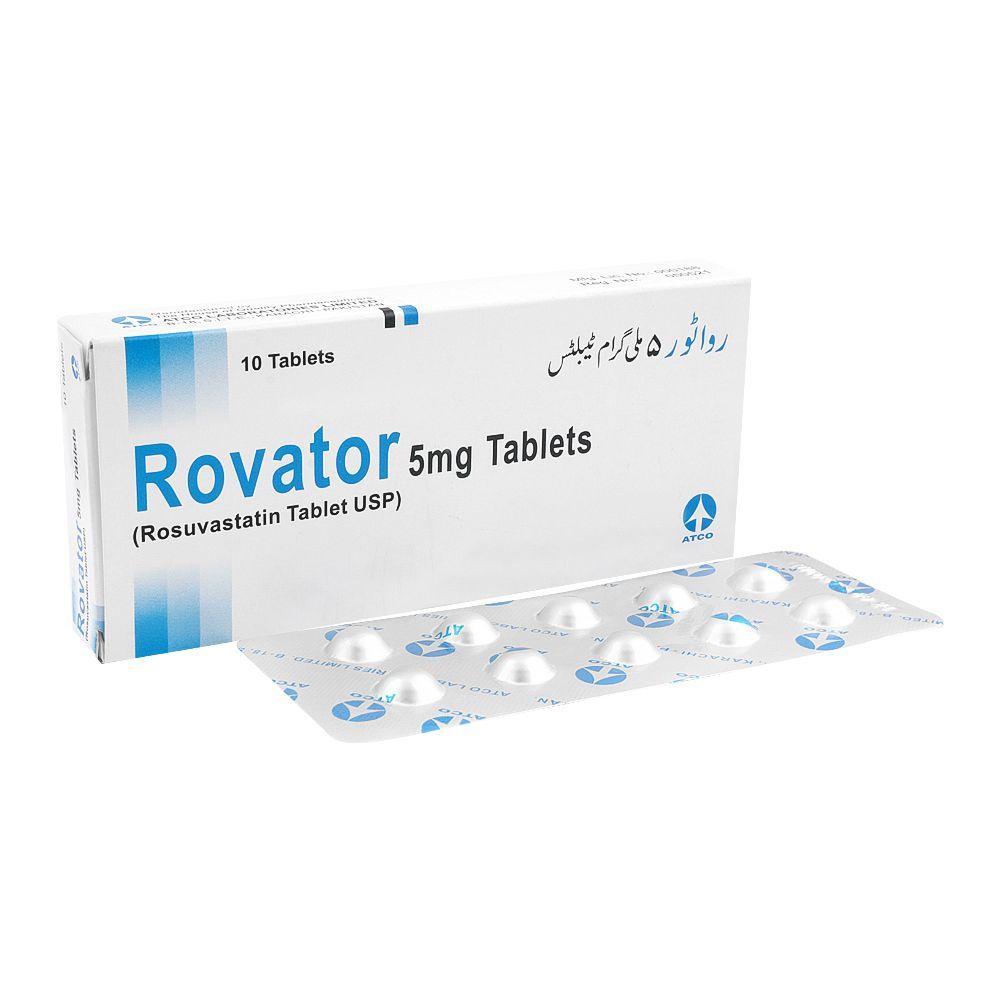 ATCO Laboratories Rovator Tablet, 5mg, 10-Pack - Main Image