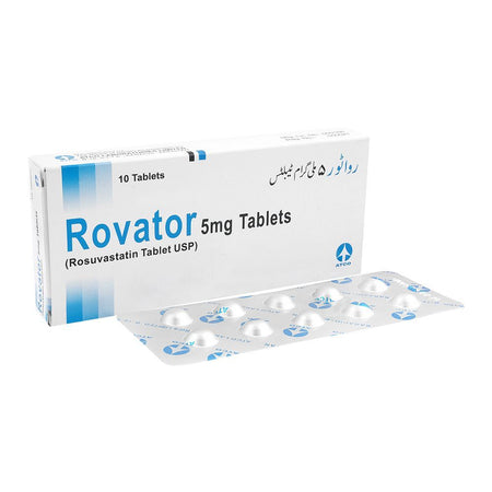 ATCO Laboratories Rovator Tablet, 5mg, 10-Pack - Main Image