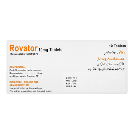 ATCO Laboratories Rovator Tablet, 10mg, 10-Pack - Image 2