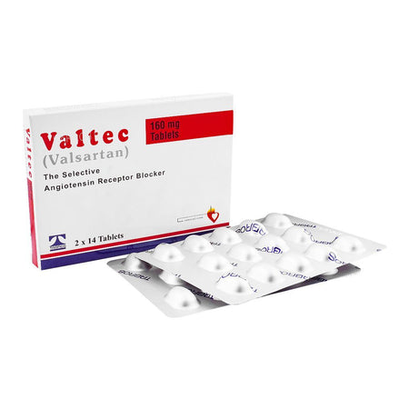 Tabros Pharma Valtec Tablet, 160mg, 28-Pack - Main Image