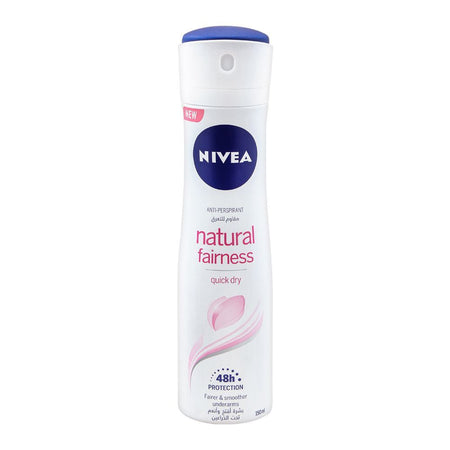 Nivea 48H Natural Fairness Anti-Perspirant Deodorant Spray, For Women, 150ml - Main Image