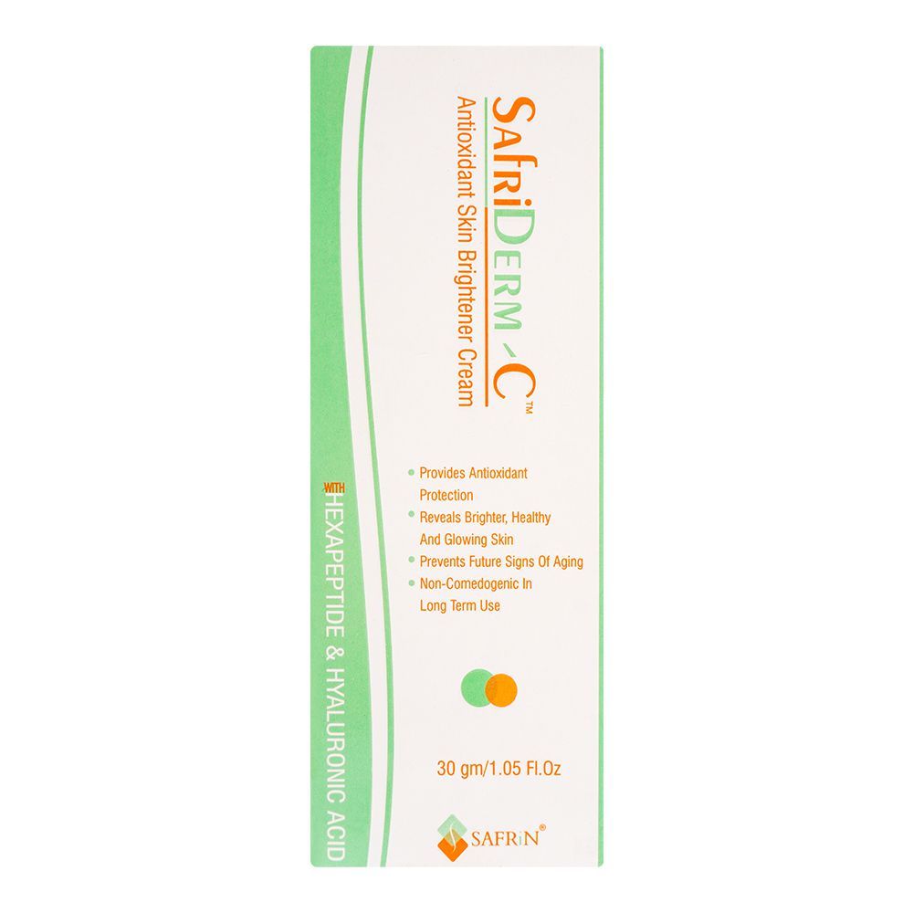 Safrin Skin Care Safriderm C Cream, 30g - Image 2