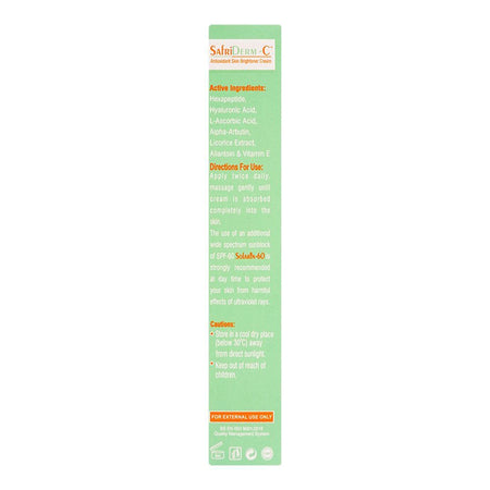 Safrin Skin Care Safriderm C Cream, 30g - Image 4
