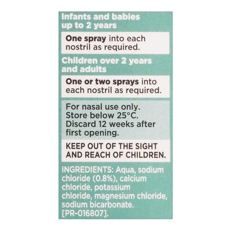 Johnson & Johnson Calpol Saline Nasal Spray, From Birth, 15ml - Image 4
