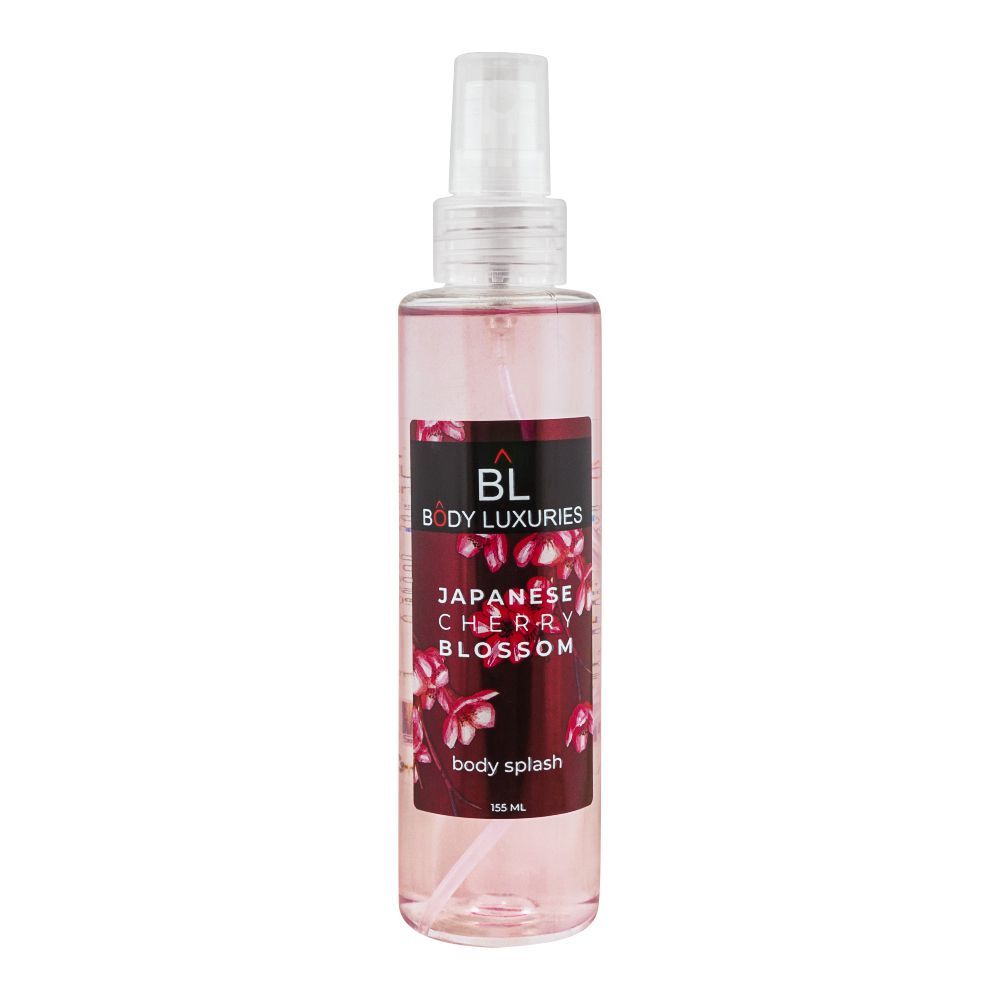 Body Luxuries Japanese Cherry Blossom Body Splash, 155ml - Main Image