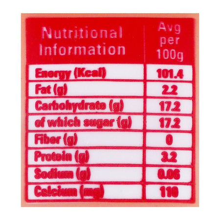 Millac Strawberry Fruit Yogurt, 100g - Image 4