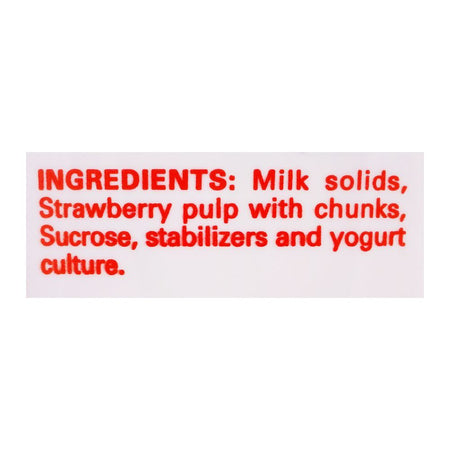 Millac Strawberry Fruit Yogurt, 250g - Image 3