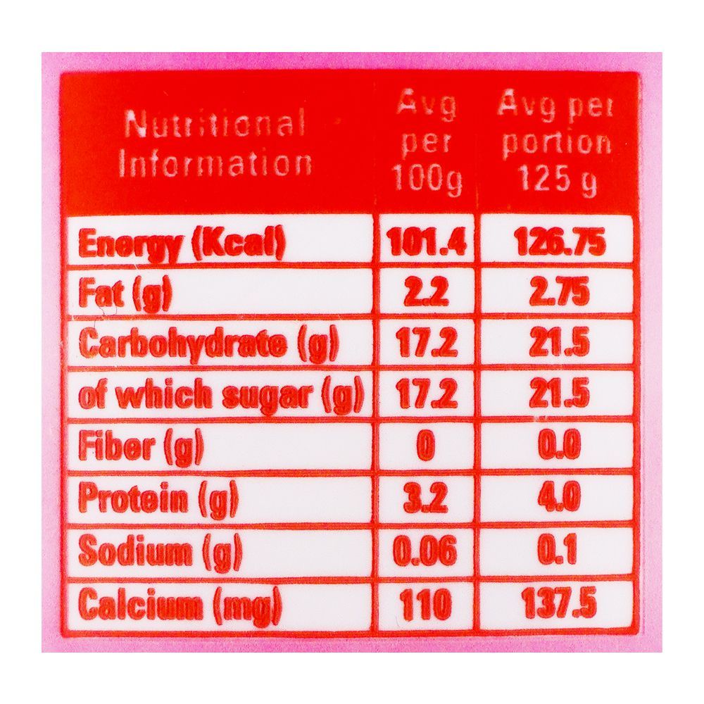 Millac Strawberry Fruit Yogurt, 250g - Image 4