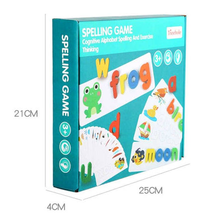 26 English Spelling Practice Cards for Early learning