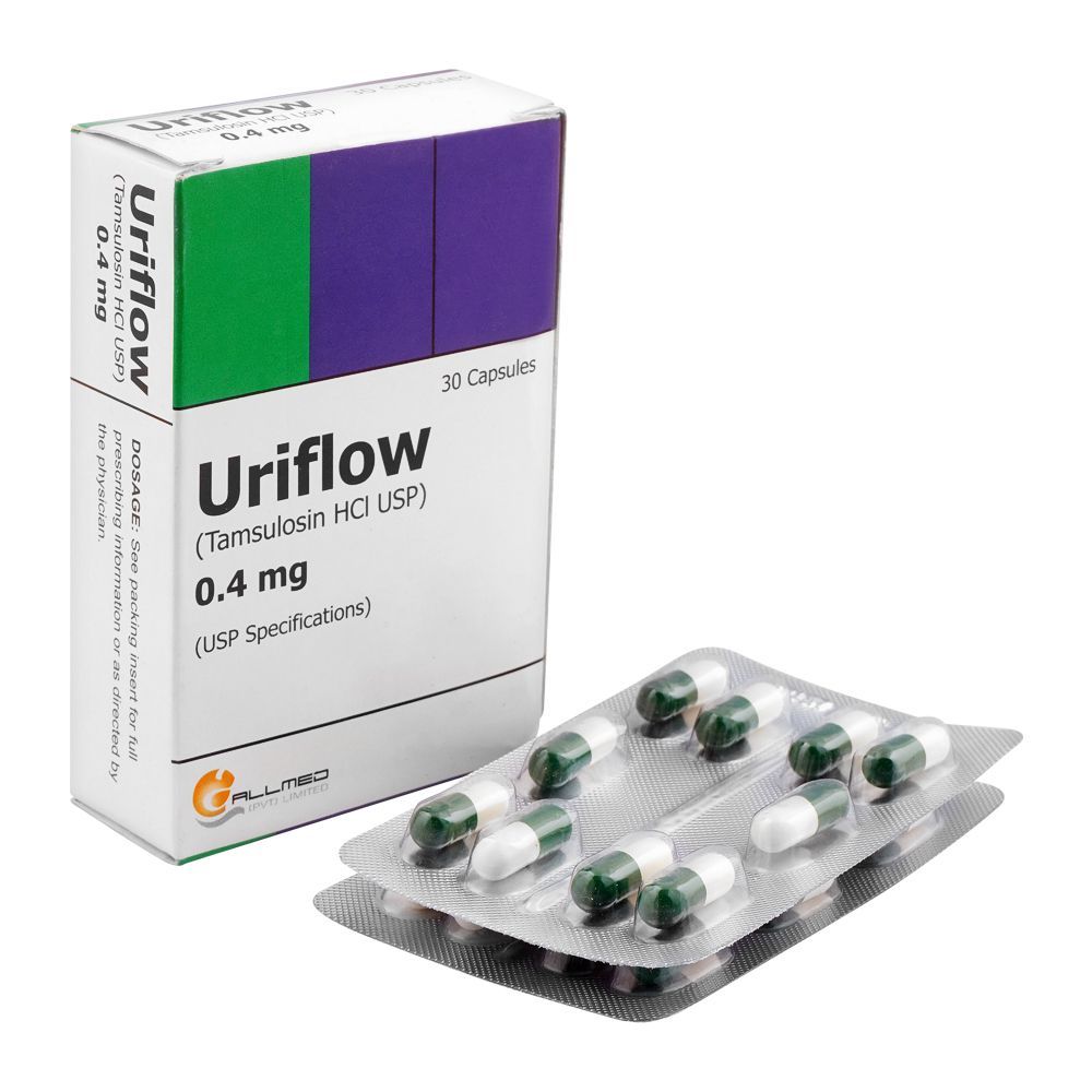 Allmed Laboratories Uriflow Capsule, 0.4mg, 30-Pack - Main Image