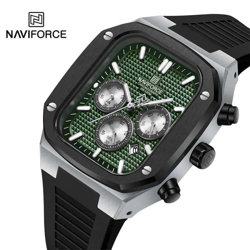 Naviforce NF-8037 Square Chronograph Edition main image