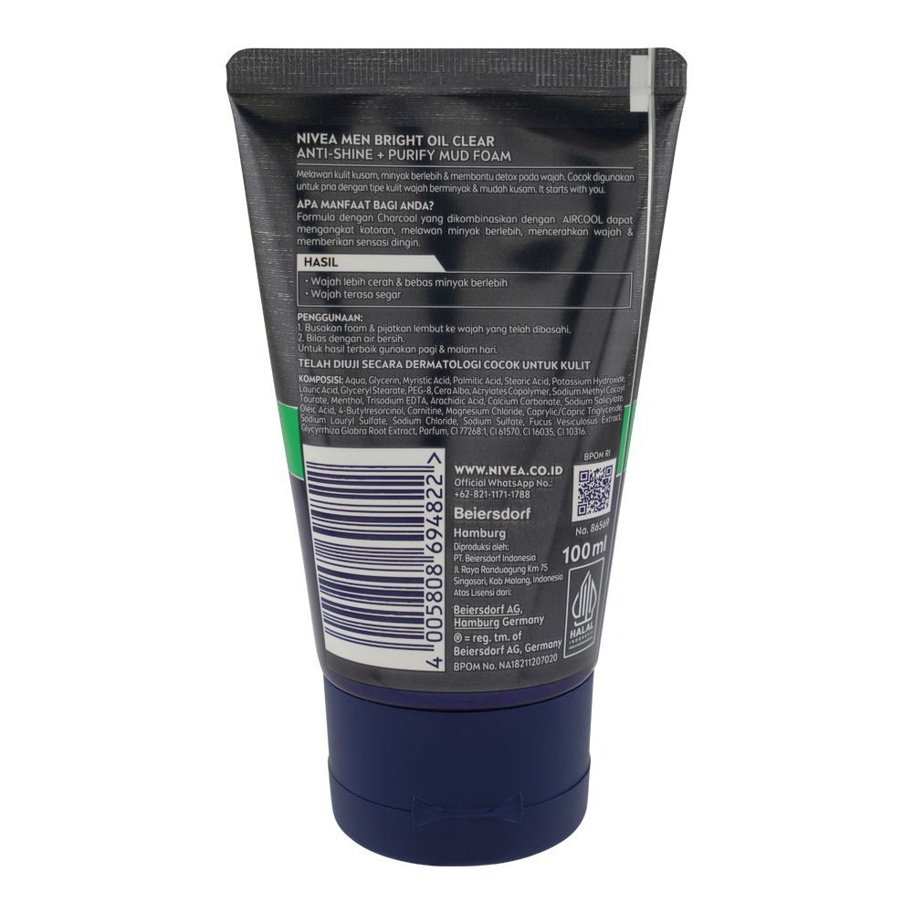 Nivea Men Acne Oil Control Face Wash 100g - Image 2