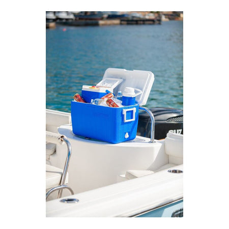 Coleman 5 Quart Cooler, 4.5 Liter Portable Ice Box for Camping, Drinks & Picnics, Performance Blue, 36076 - Image 4