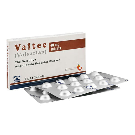 Tabros Pharma Valtec Tablet, 40mg, 28-Pack - Main Image