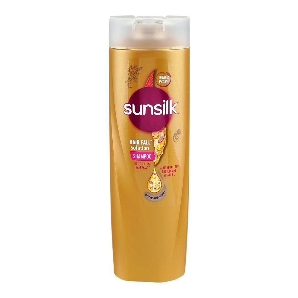 Sunsilk Anti Hair fall Golden Shampoo, For Thin Hair, 300ml - Main Image