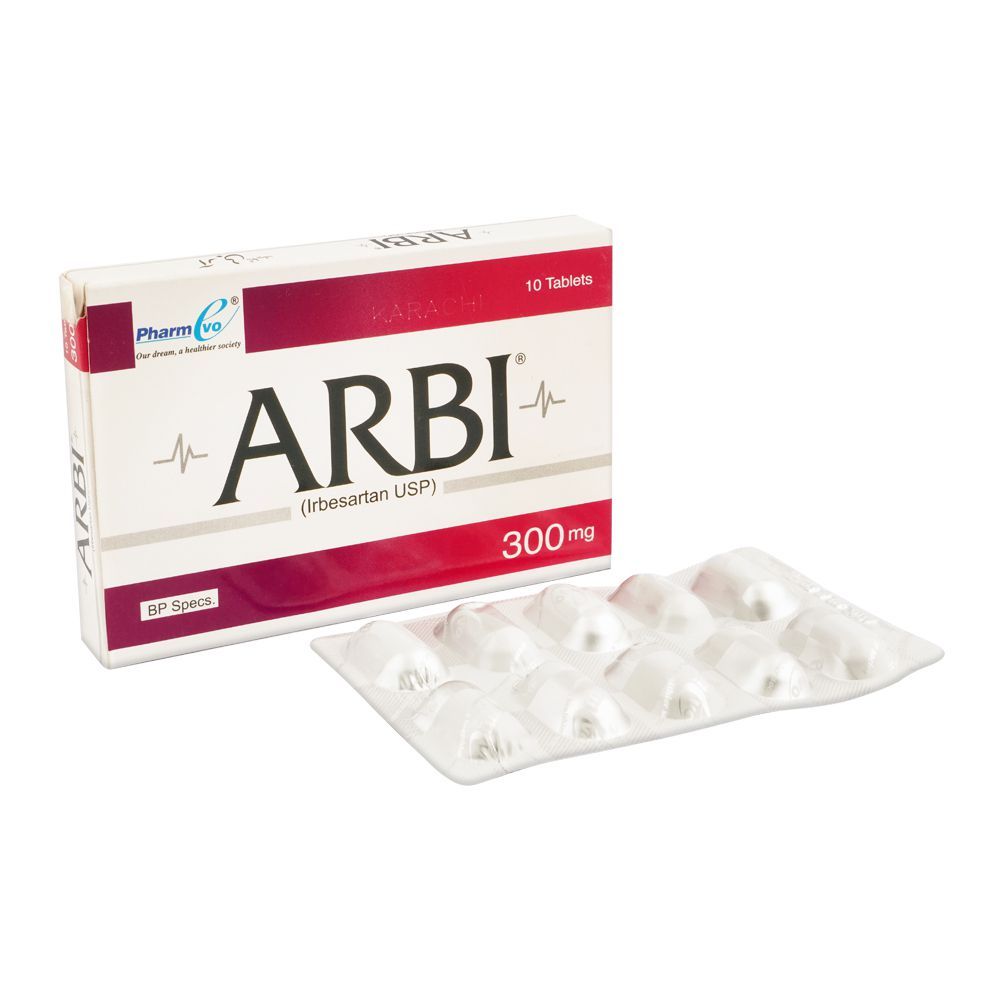 PharmEvo Arbi Tablet, 300mg, 10-Pack - Main Image