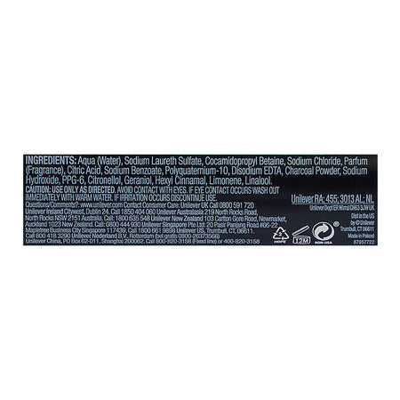 Toni & Guy Men Deep Clean Charcoal Extract Shampoo, 250ml - Image 3