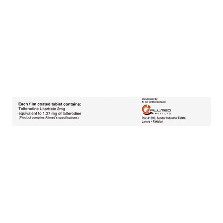 Allmed Laboratories Detriflow Tablet, 2mg, 28-Pack - Image 4