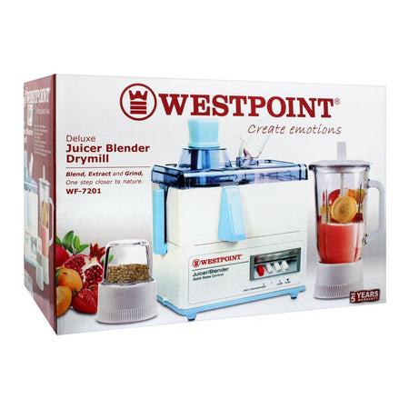 West Point Juicer Blender Drymill, 500W, WF-7201 - Image 2