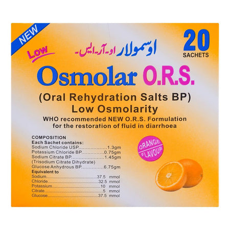 ATCO Laboratories Osmolar O.R.S Orange Sachet - Image 2