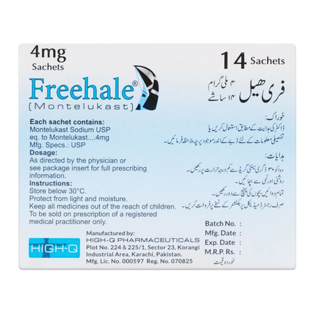 High-Q Pharmaceuticals Freehale Sachets, 4mg, 14-Pack - Image 2