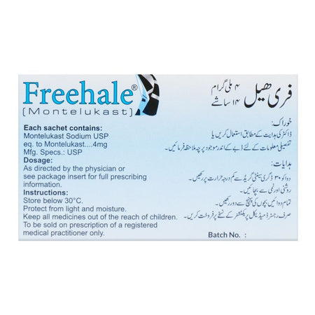 High-Q Pharmaceuticals Freehale Sachets, 4mg, 14-Pack - Image 3