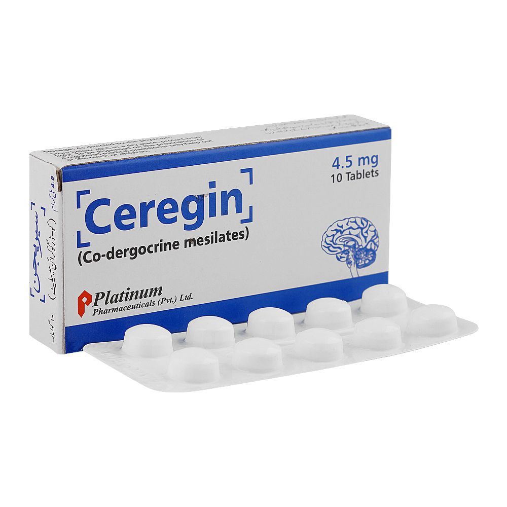 Platinum Pharmaceuticals Ceregin Tablet, 4.5mg, 10-Pack - Main Image