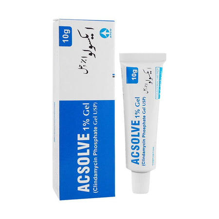 ATCO Laboratories Acsolve 1% Gel, 10g - Main Image