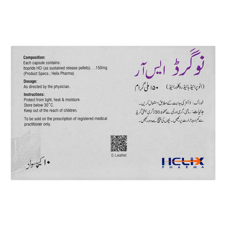 Helix Pharma Nogerd SR Capsule, 150mg, 10-Pack - Image 2