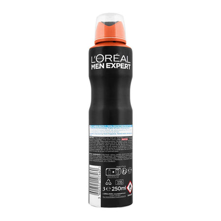 L'Oreal Paris Men Expert Carbon Protect Total Protection Anti-Perspirant Deodorant Spray, 250ml - Image 2