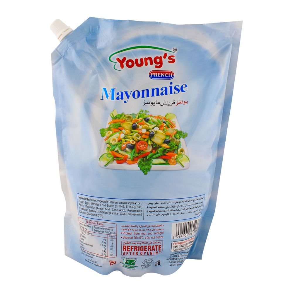 Young's Mayonnaise 2kg Pouch - Image 2