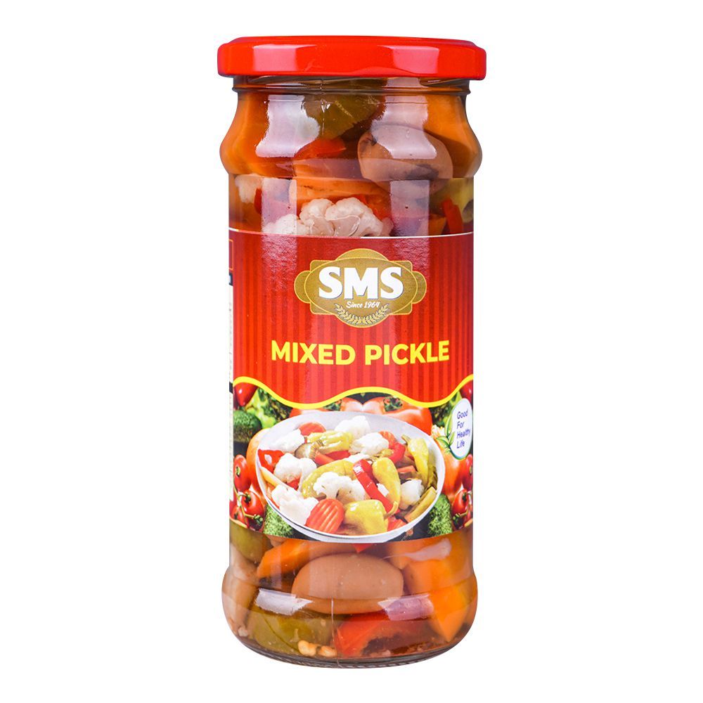 SMS Mixed Vegetables Pickle, 420g - Main Image