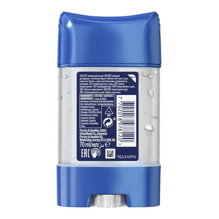Gillette Cool Wave Antiperspirant Gel, 48 Hours Protection Deodorant, For Men, 70ml - Image 2