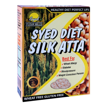 Syed Flour Mills Diet Silk Atta, Wheat & Gluten Free, 1 KG - Main Image