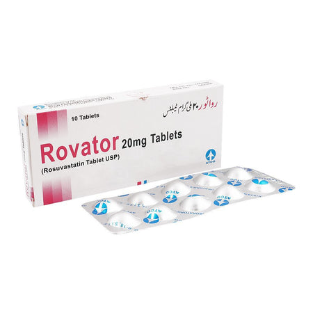 ATCO Laboratories Rovator Tablet, 20mg, 10-Pack - Main Image