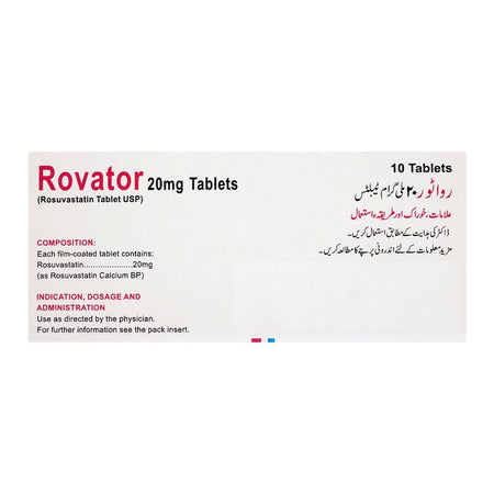 ATCO Laboratories Rovator Tablet, 20mg, 10-Pack - Image 2