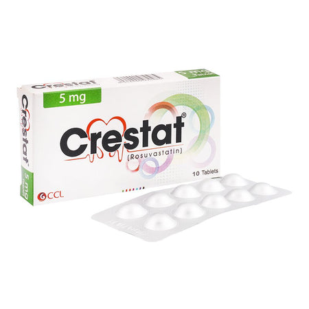 CCL Pharmaceuticals Crestat Tablet, 5mg, 10-Pack - Main Image