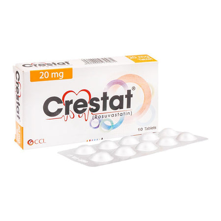 CCL Pharmaceuticals Crestat Tablet, 20mg, 10-Pack - Main Image