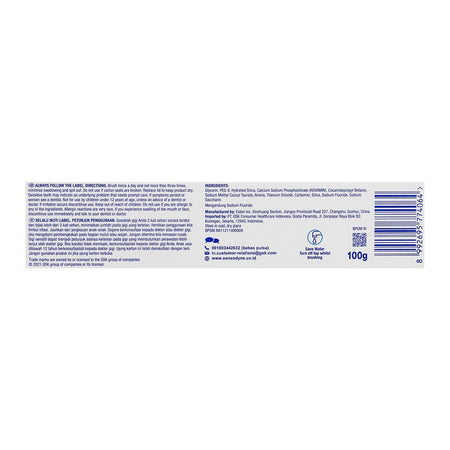 Sensodyne Extra Fresh Repair & Protect Toothpaste, 100g - Image 3