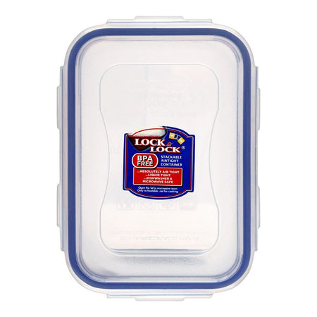 Lock & Lock Air Tight Rectangular Tall Food Container, 850ml, LLHPL808 - Image 3