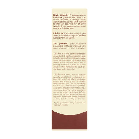 Climbazam Anti-Dandruff & Anti-Fungal Shampoo, Hair Fall Control & Scalp Care, 120ml - Image 2