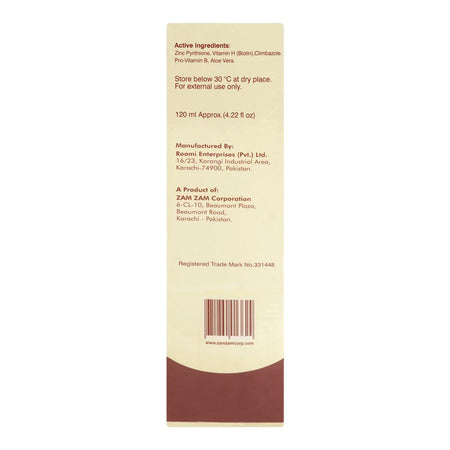 Climbazam Anti-Dandruff & Anti-Fungal Shampoo, Hair Fall Control & Scalp Care, 120ml - Image 3