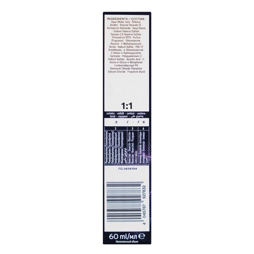 Indola PCC Fashion Permanent Hair Color Cream, 60ml, 6.4 Dark Blonde Copper - Image 4