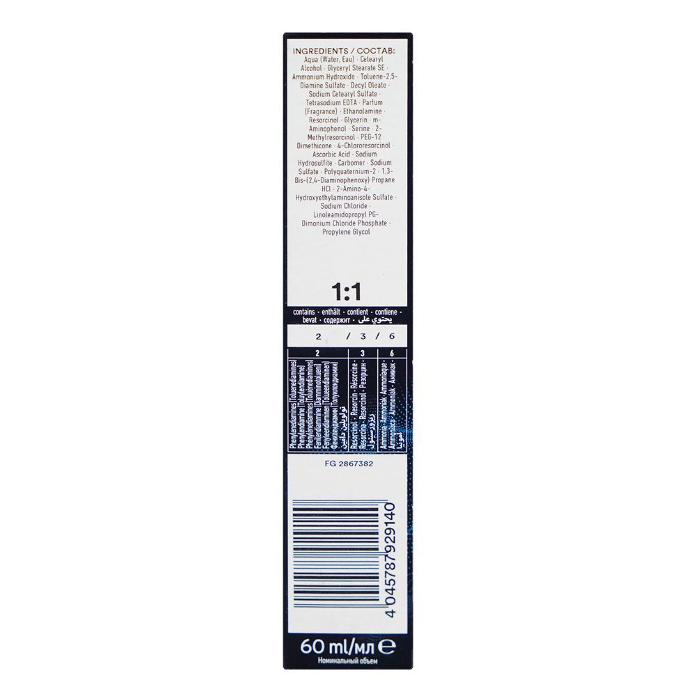Indola PCC Natural Permanent Hair Color Cream, 60ml, 3.0 Dark Brown - Image 4
